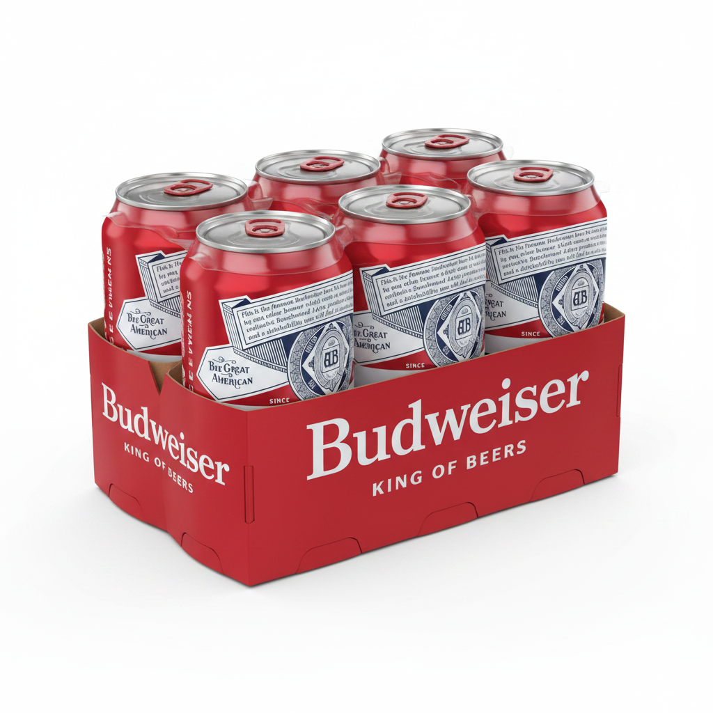 Budweiser 12oz 6pk Cans