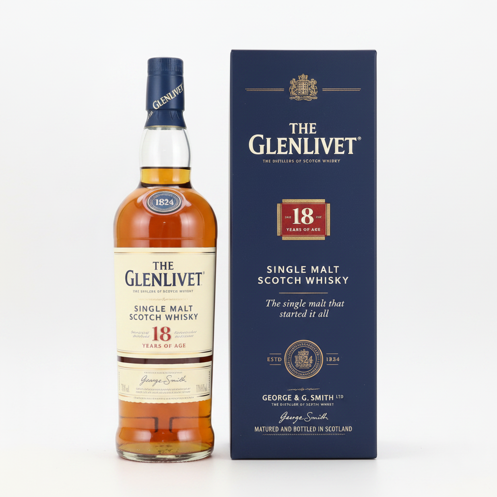 The Glenlivet 18yr 80p 750ml