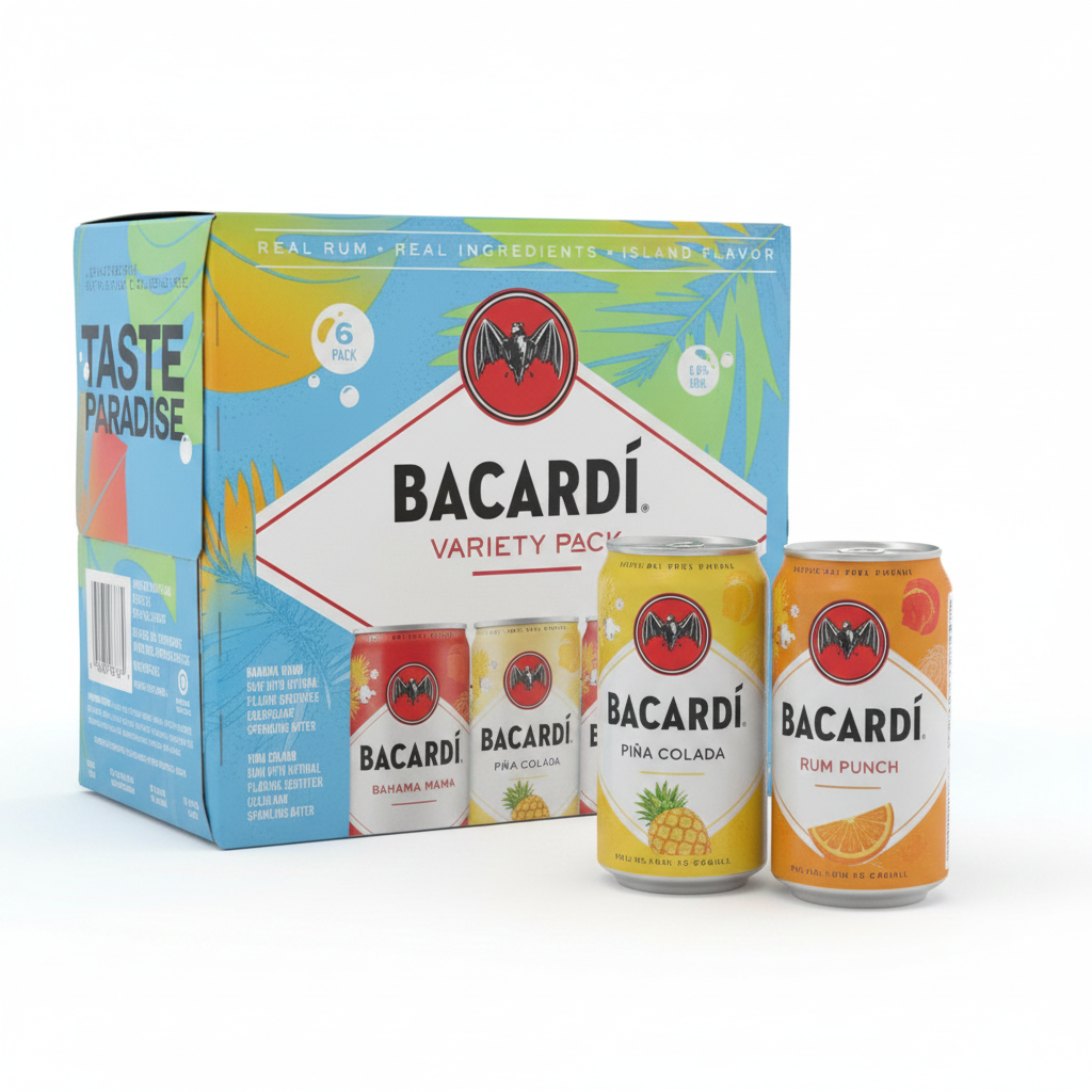 Bacardi RTD Variety Pk #2 6pk 6pk Cans Variety Pack #2