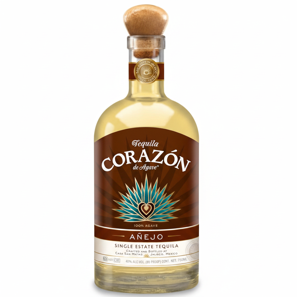 Corazon Tequila Anejo 750ml 750ml