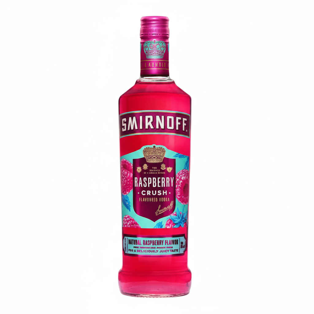 Smirnoff Raspberry Vodka 750 750ml