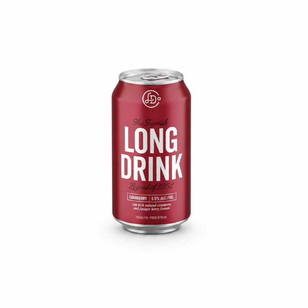 Long Drink Cranberry 6pk 5.5% abv