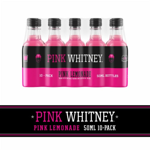 New Amster Pink Whitney 10pk New Amsterdam 50ml 10pk Pink Whitney