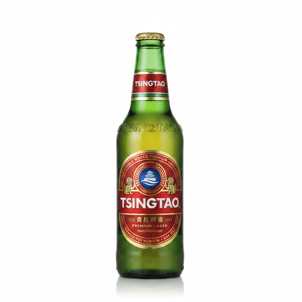 Tsingtao Premium Lager bottle