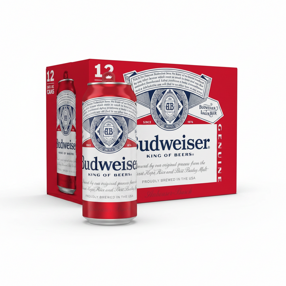 Budweiser 12pk 16oz Cans