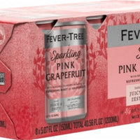 FT Pink Grapefruit 8pk Cans Fever Tree Pink Grapefruit