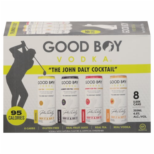 Good Boy Vodka Cocktail 8pk The John Daly Cocktail Variety Pack