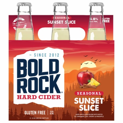 Bold Rock Sunset Slice 6pk Btl