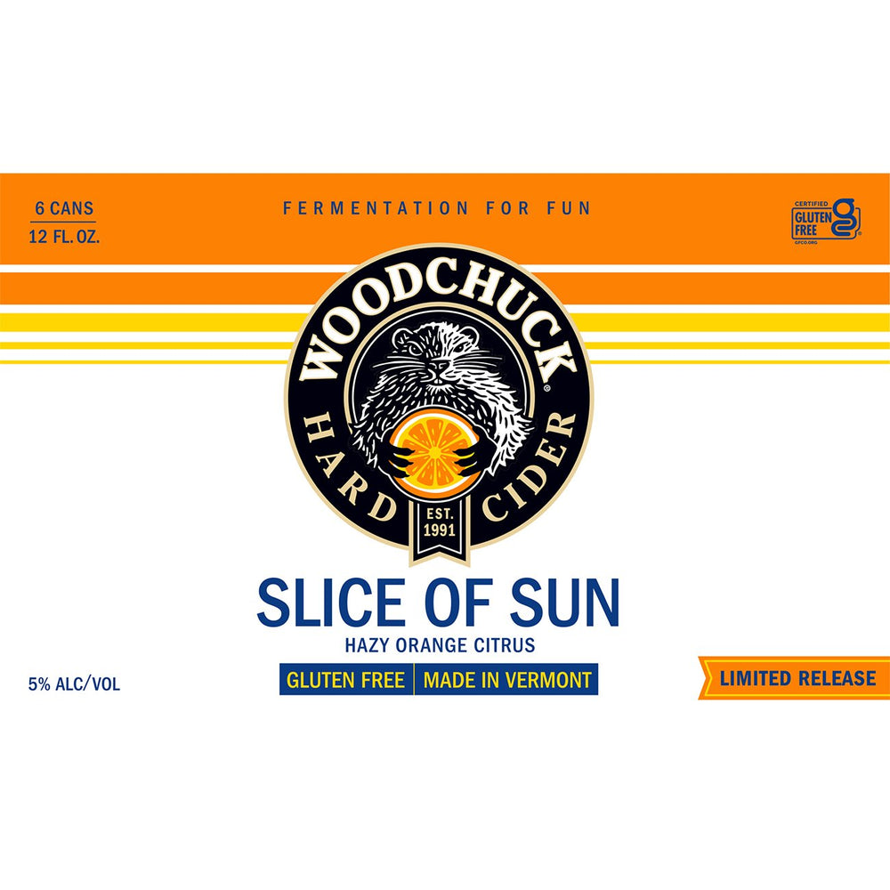Woodchuck Slice of Sun 6pk 6pk Hard Cider Hazy Orange Citrus