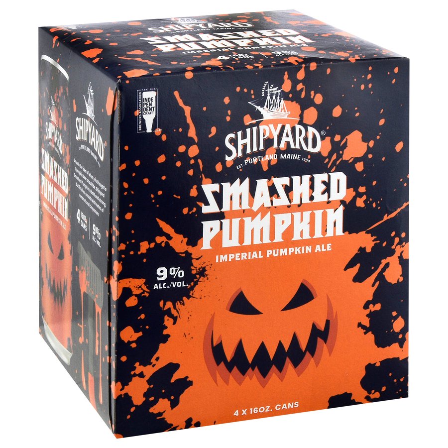 Shipyard Smashed Pumpkin 4pk Imperial Pumkin Ale