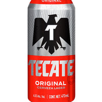 Tecate beer can