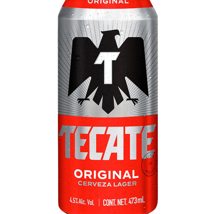 Tecate beer can