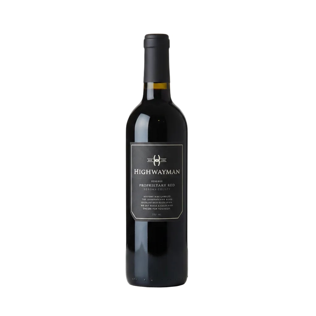 Highwayman Proprietary Red 19 750ml 2019