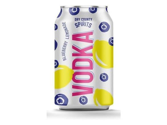Dry County Blueberry Lmnd 6pk Blueberry Lemonade Vodka 6pk Cans