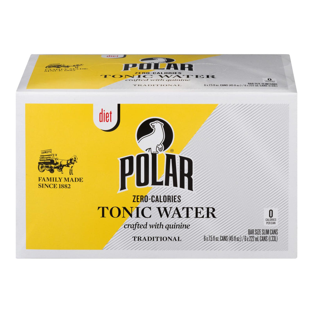 Polar Diet Tonic Water 6pk Can