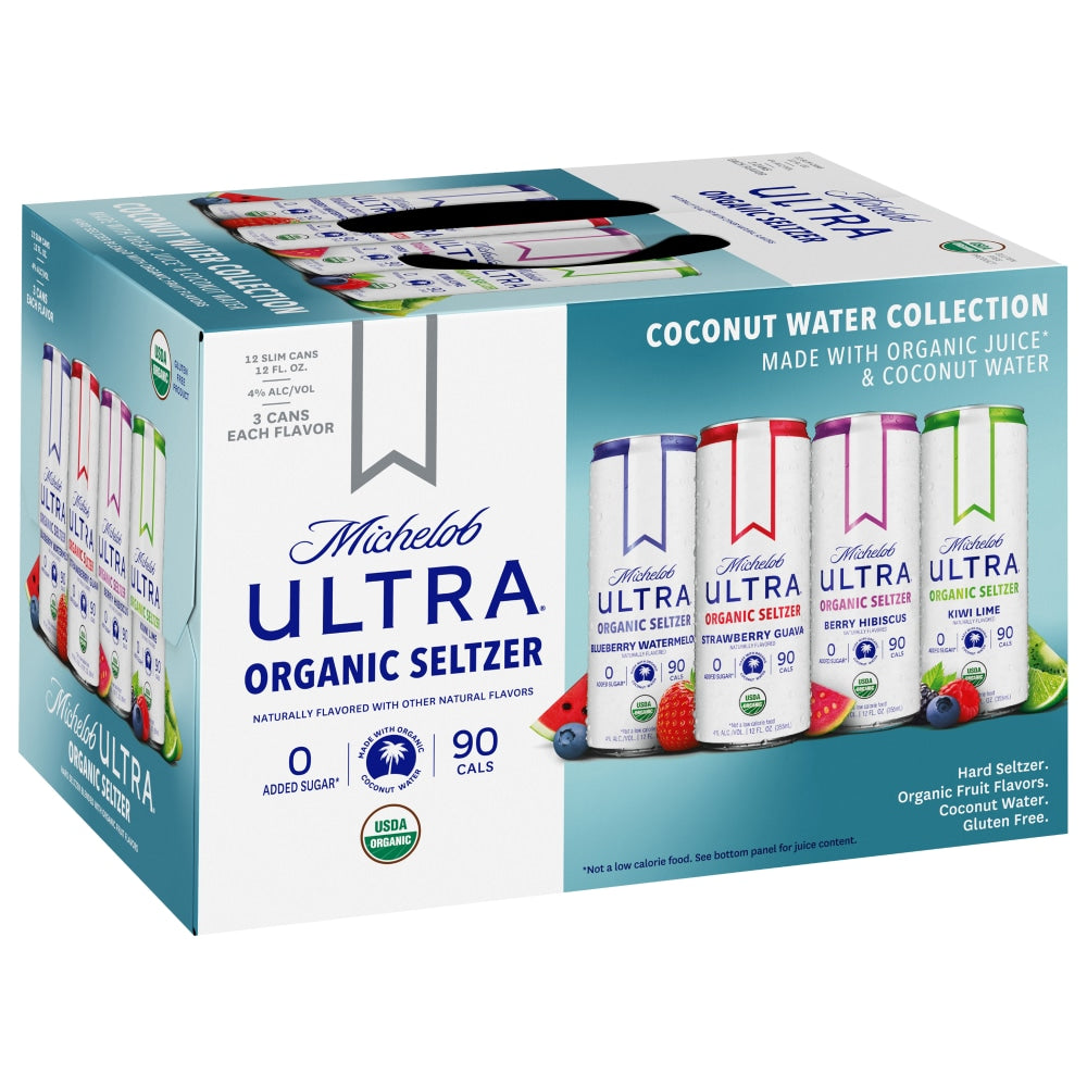 Michelob Ultra Organic Seltzer 12pk Essential