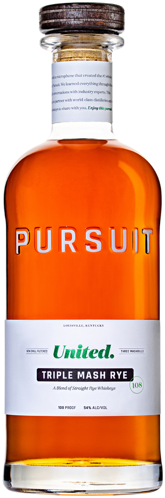 Pursuit United Blended Rye Bended Rye Whiskey 750ml