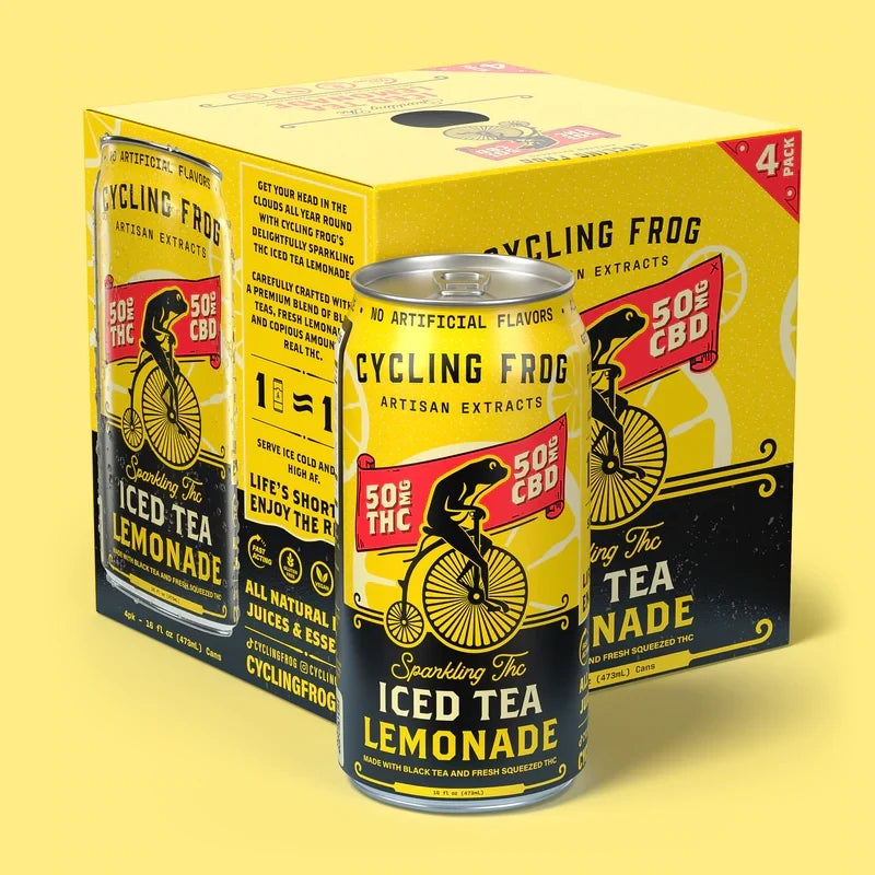 Cycling Frog D9 Drink 160z 4pk 50mg Thc 50mg CBD 4pk
