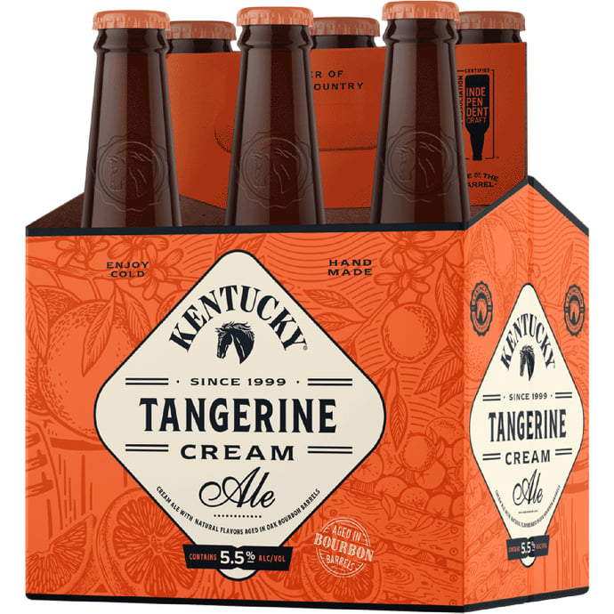 Kentucky Tangerine Cream Ale 6 pack bottles
