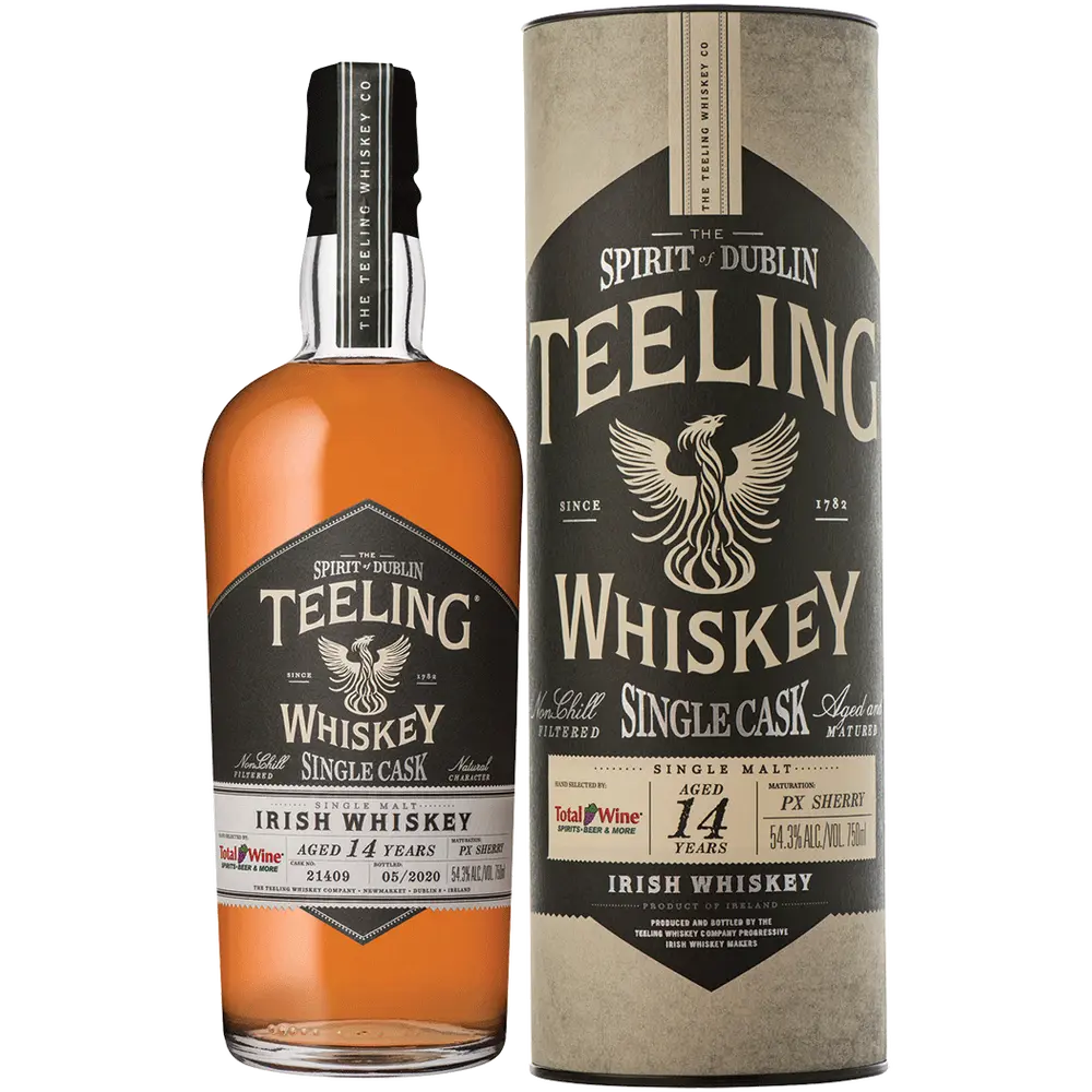 Teeling Single Cask 14yr Irish GA#1 Aged 14yr in PX Cherry Cask