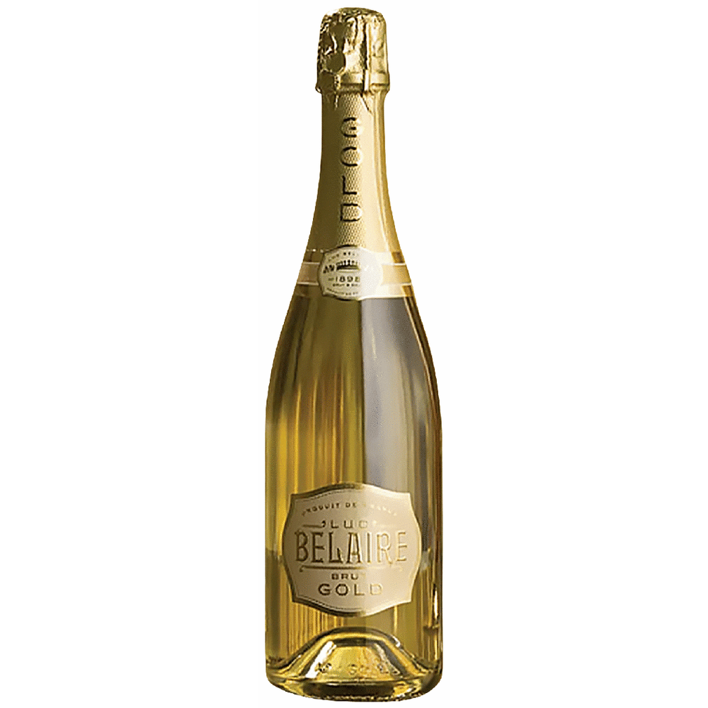 Luc Belaire Gold sparkling wine bottle