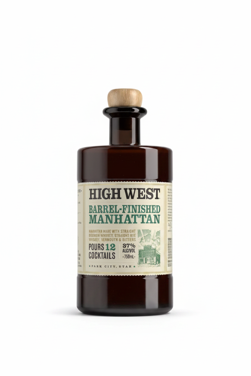 High West Manhattan 375ml Barrel Finished Cocktail