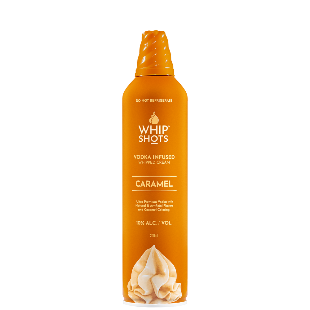 Whip Shots Vodka Infs Caramel 200ml