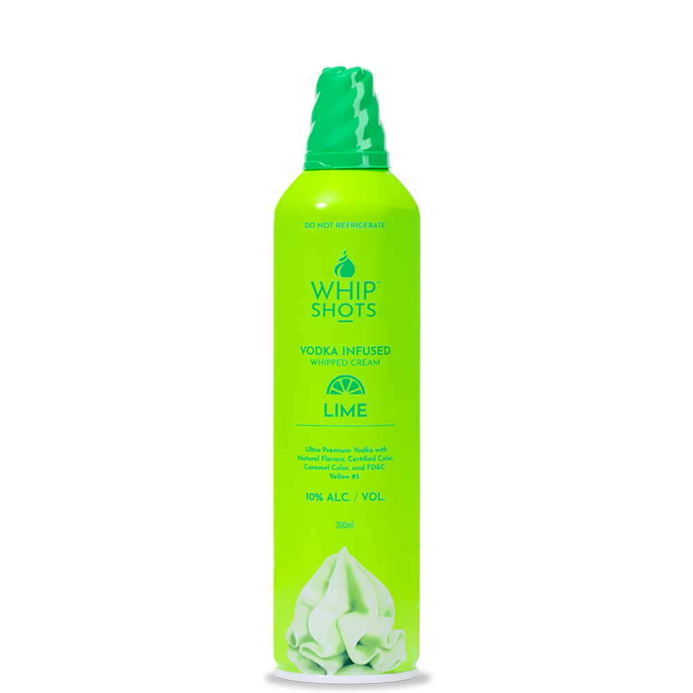 Whip Shots Vodka Infused Lime 200ml