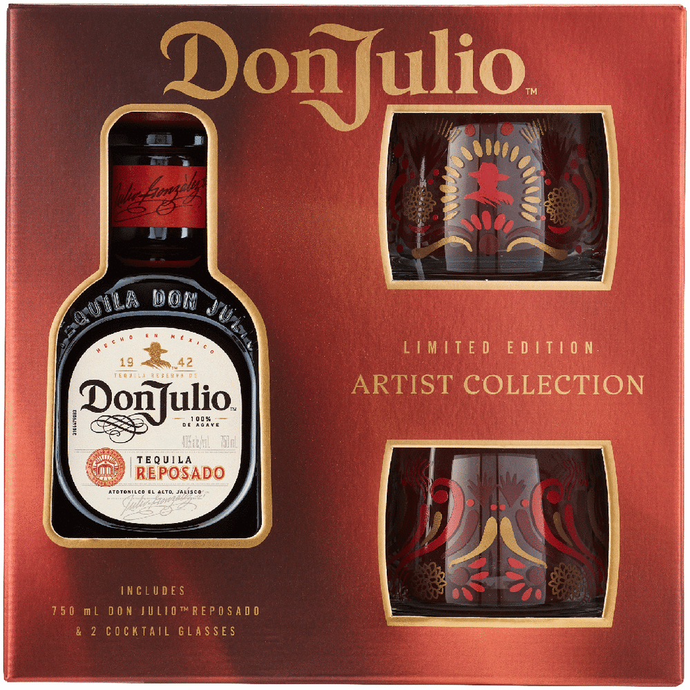 Don Julio Reposado Gift Set 750ml