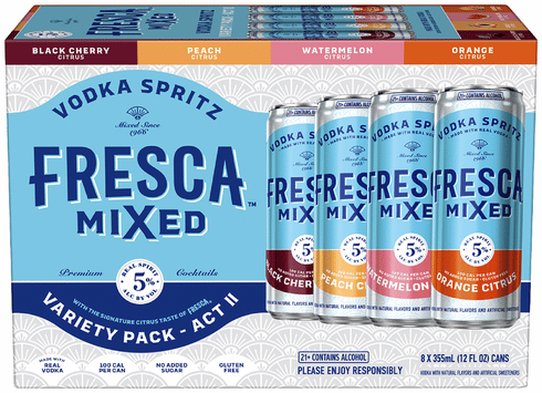 Fresca Mixed Variety Act 2 8pk 8pk 12oz Cans Act 2