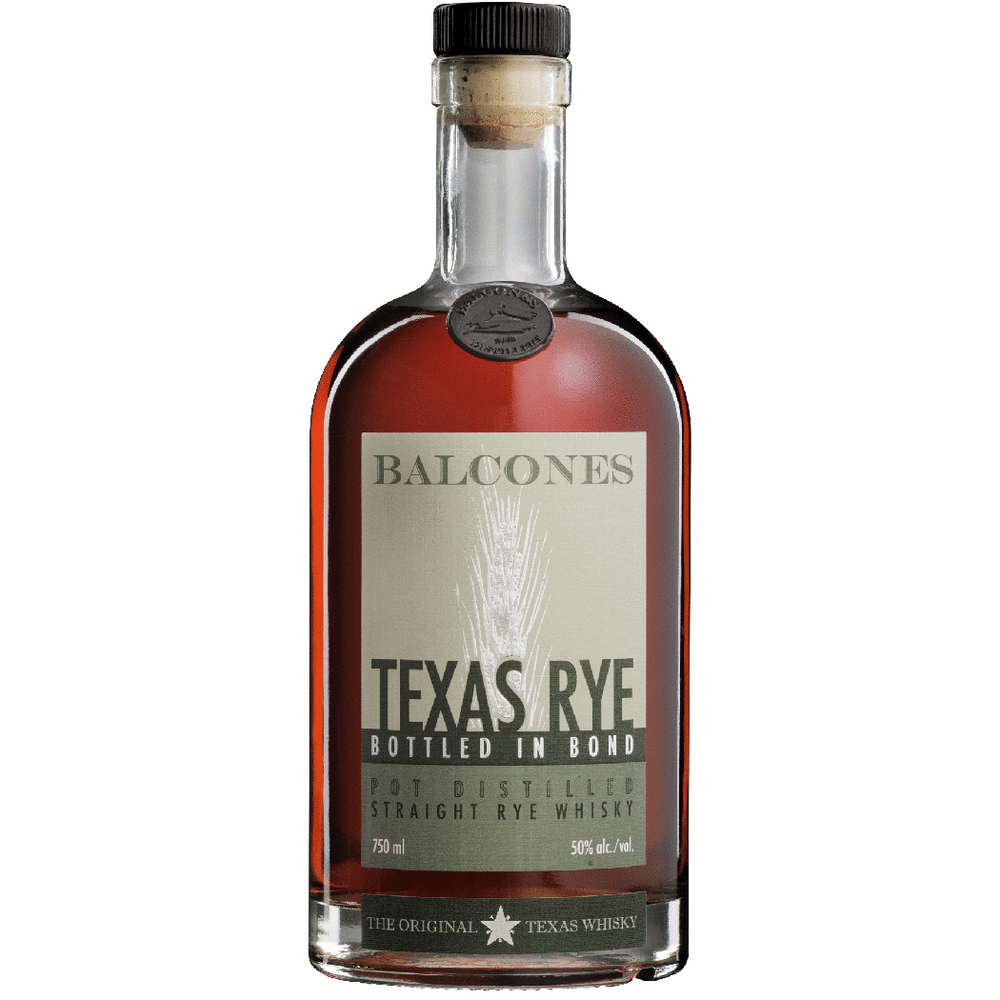 Balcones Texas Rye BiB Whsiky Straight Rye Whiskey