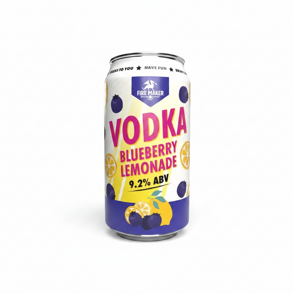 Fire Maker Vodka Blueberry Lmn Vodka Blueberry Lemonade 6pk