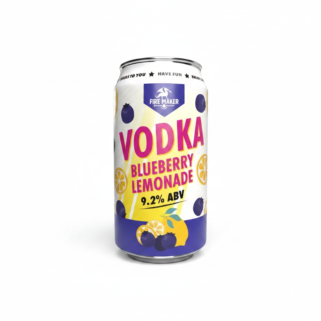 Fire Maker Vodka Blueberry Lmn Vodka Blueberry Lemonade 6pk