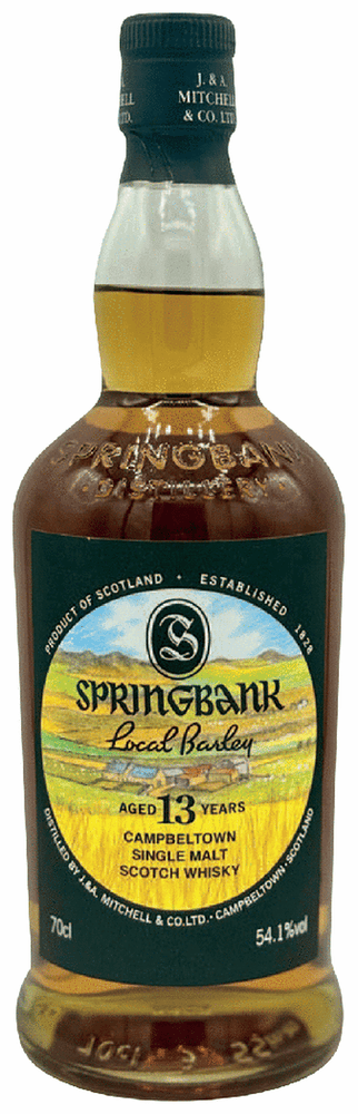Springbank 13yr Sngl Mlt Sctch Single Malt Scotch Local Barley
