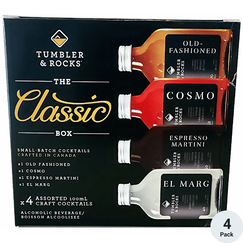 Tumbler & Rock Classic Box 4pk RTD
