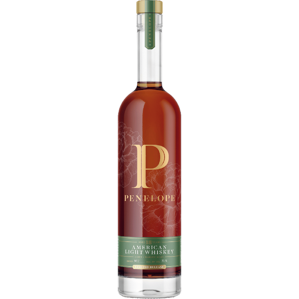 Penelope 18yr American light whiskey 140.2 proof 750ml