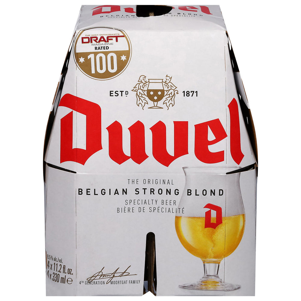 Duvel Belgium Golden Blond 4pk 6/4/11.2
