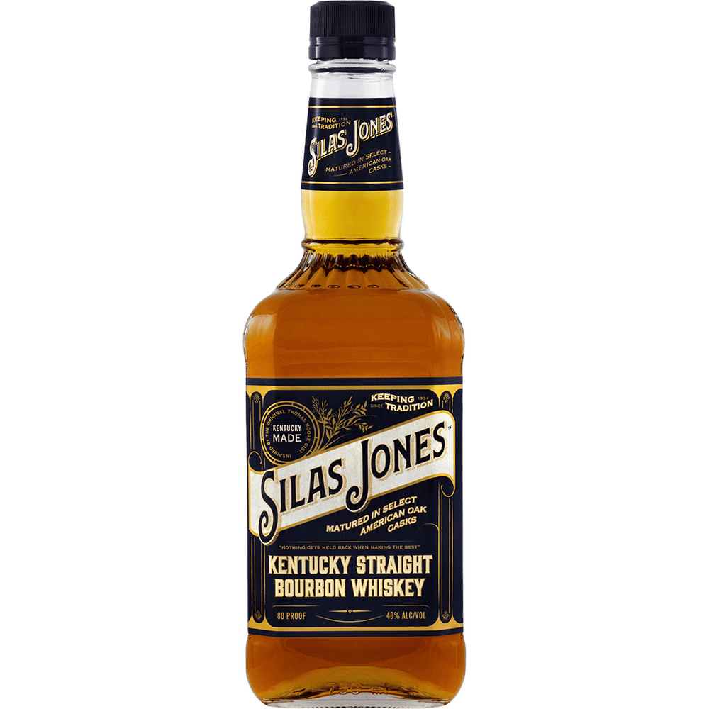 Silas Jones Straight Bourbon Whiskey bottle