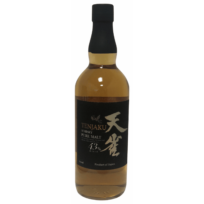 Tenjaku Japanese Pure malt Whiskey bottle