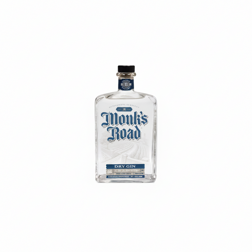 Monks Road Dry Gin 750ml