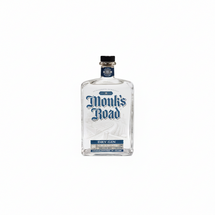 Monks Road Dry Gin 750ml