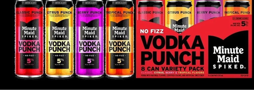 Miute Maid Vodka Punch 8pk