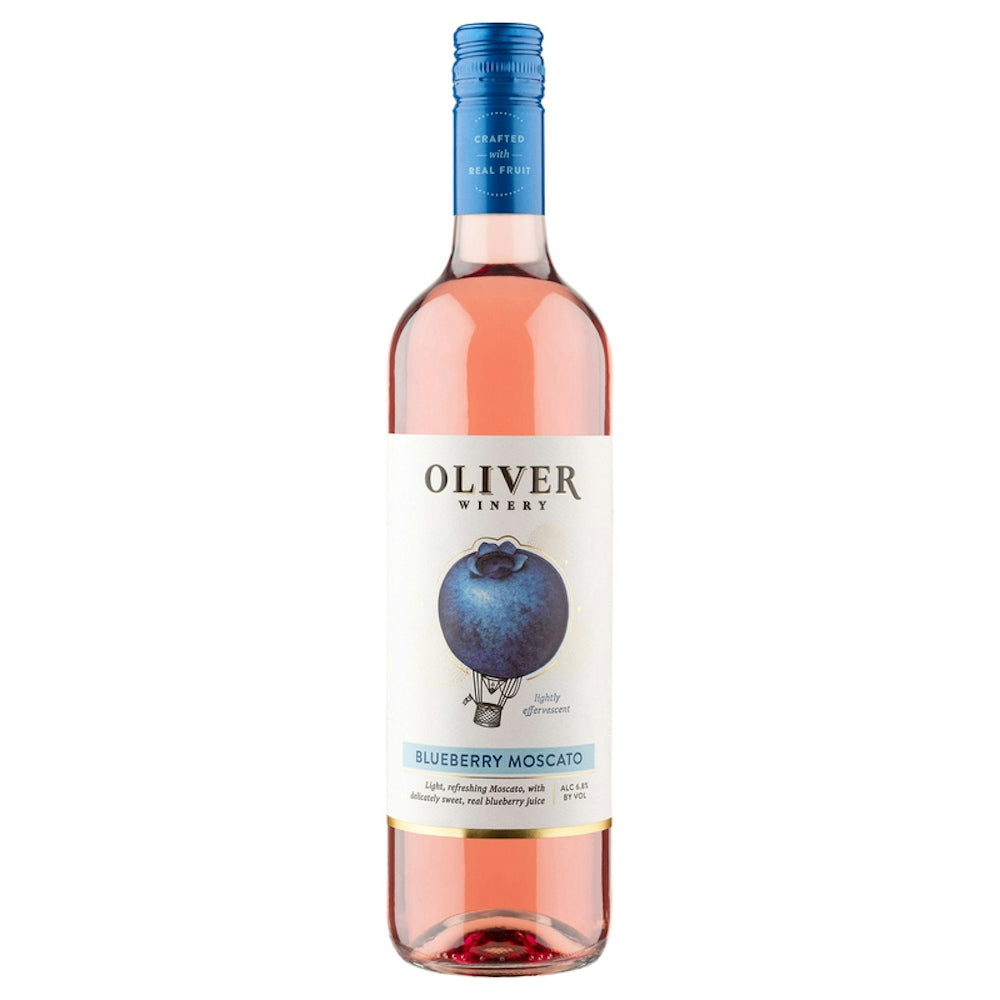 Oliver Winery Bluebry Moscato Blueberry Moscato 750ml