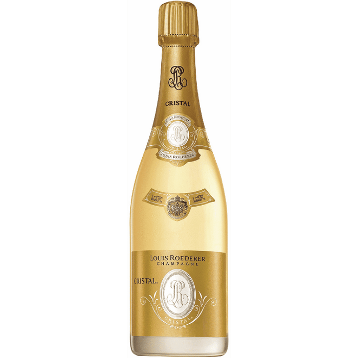 Louis Roederer Cristal Champagne bottle
