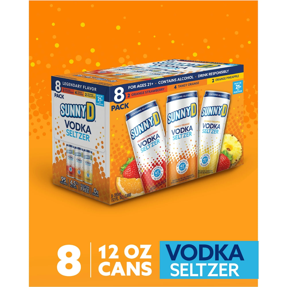 Sunny D Variety Pack 8pk