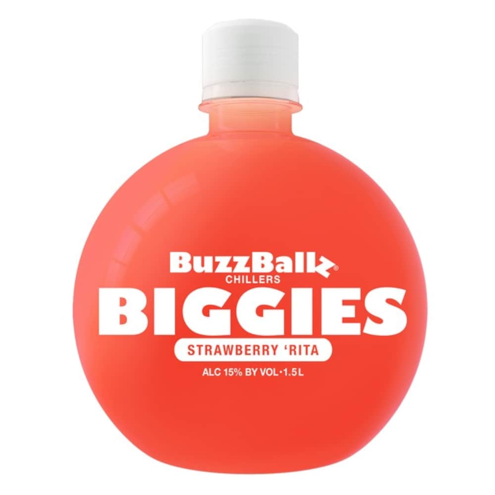 Buzball Biggies Strw Rita 1.5L Strawberry Rita