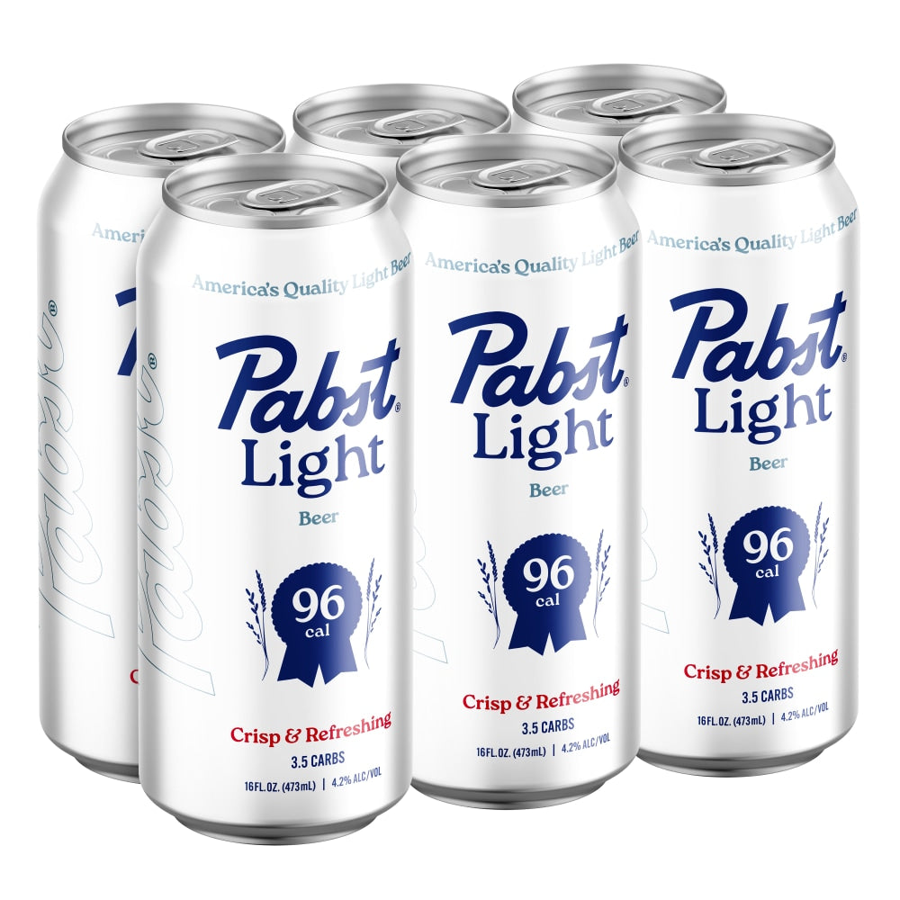 Pabst Light 6pk 16oz