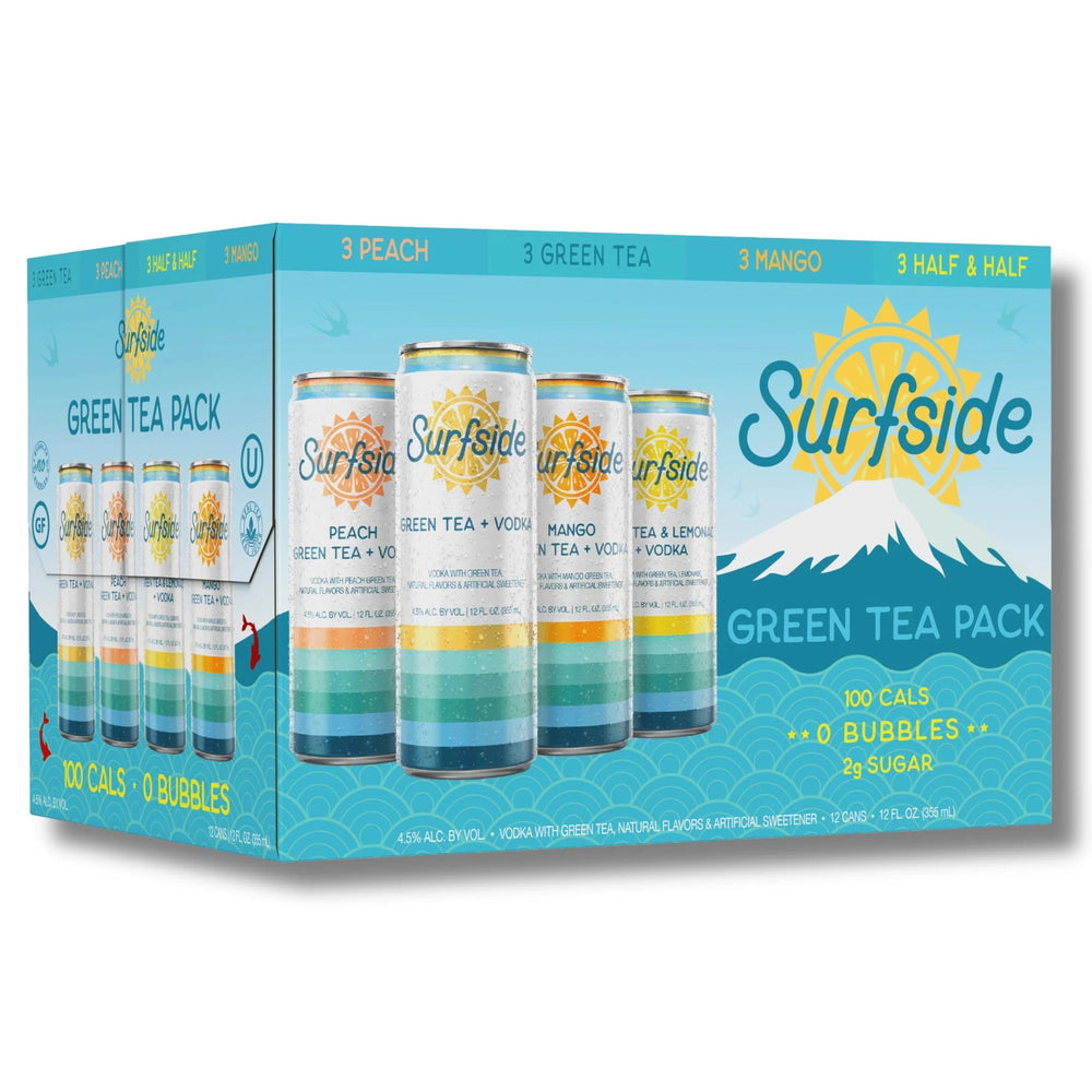 Surfside Green Tea 8pk RTD Green Tea 8pk