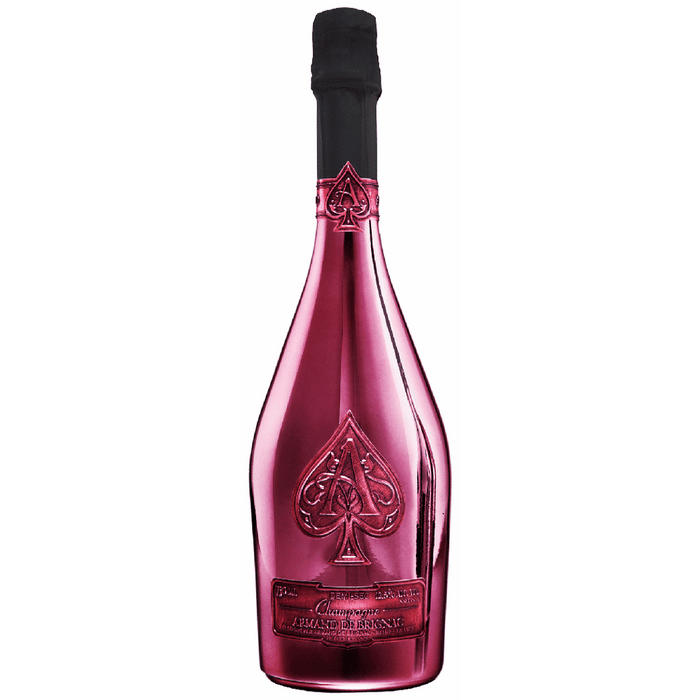 Armand de Brignac Ace of Spades Demi-Sec Champagne wood box bottle