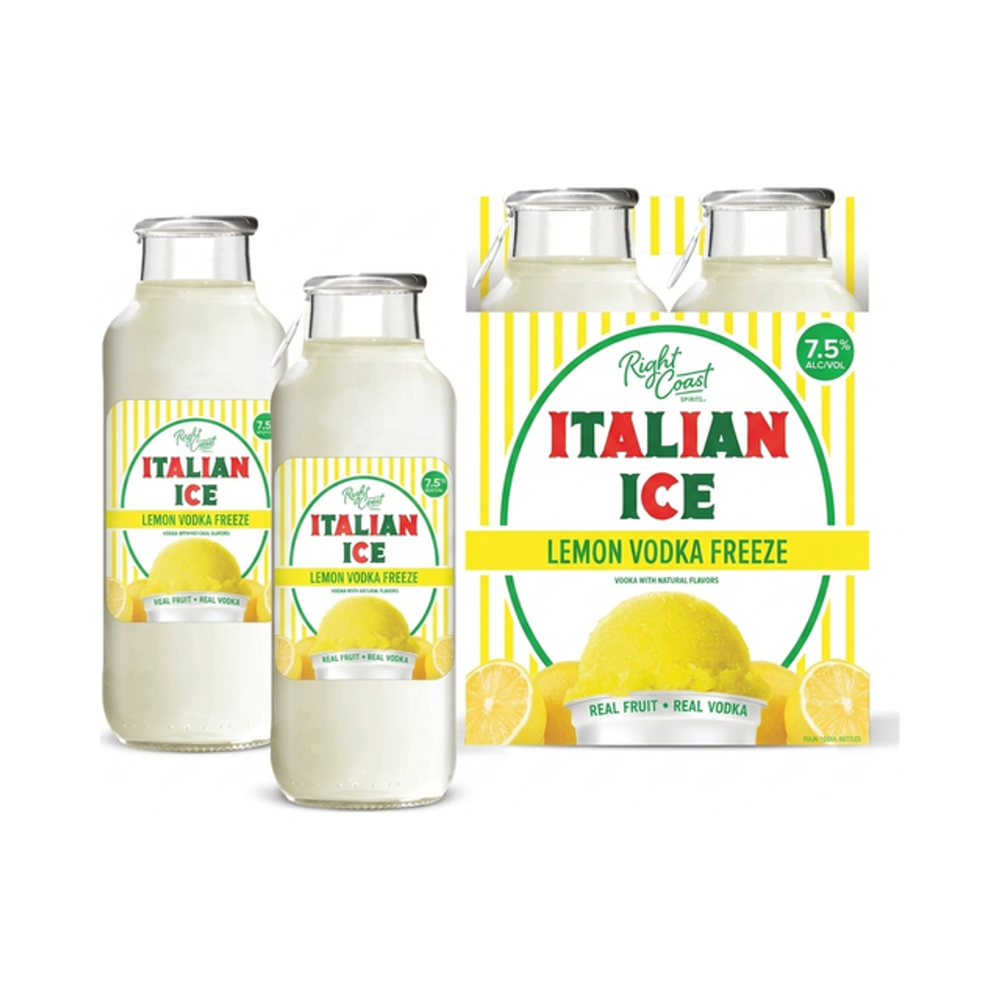 Italian Ice Lemon Vodka Chill 4pk